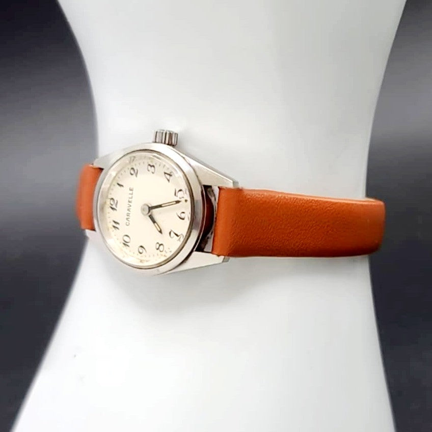 Caravelle Womens 7-Jewelled Mechanical Watch
