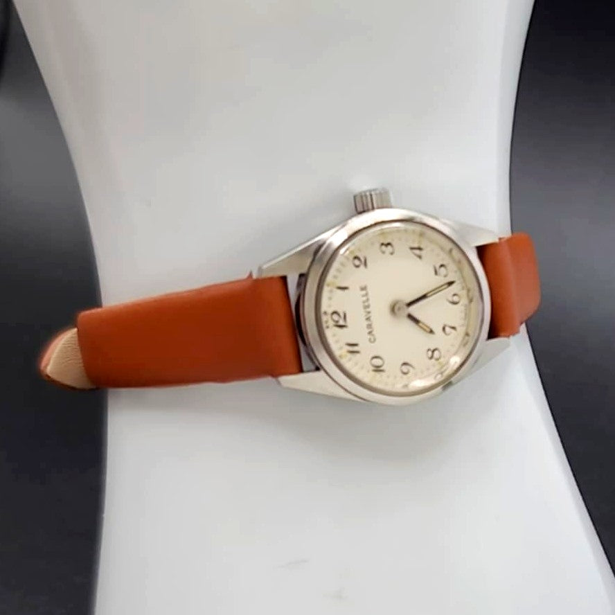 Caravelle Womens 7-Jewelled Mechanical Watch