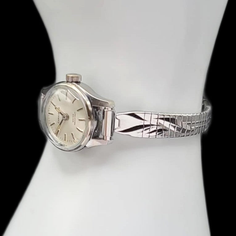 Caravelle by Bulova 17-Jewelled Mechanical Movement Ladies Vintage Watch