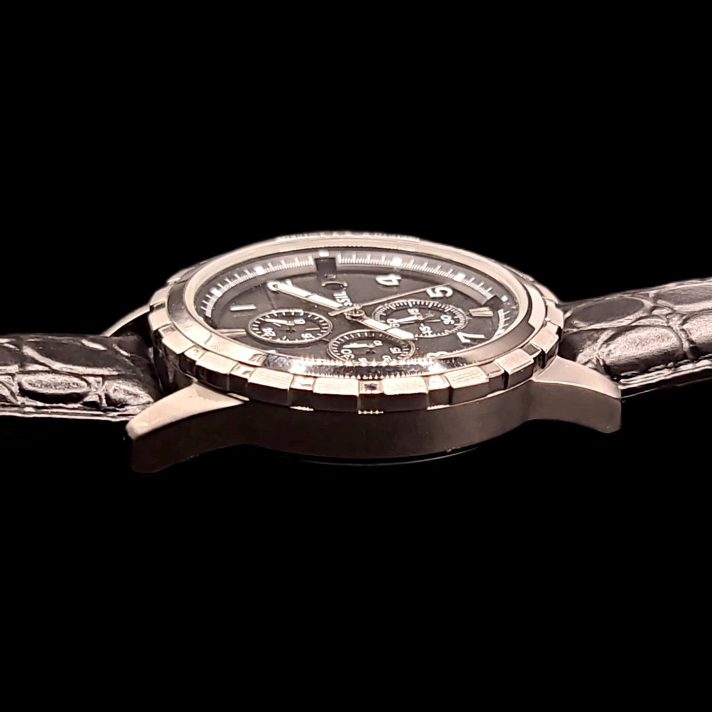 Fossil Large Mens Chronograph Quartz Luminous Sport Watch