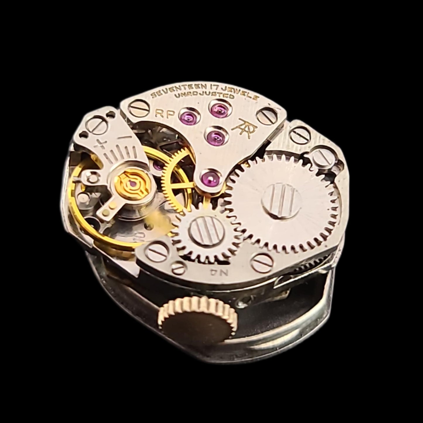 Caravelle by Bulova Diamond Mechanical Vintage Watch