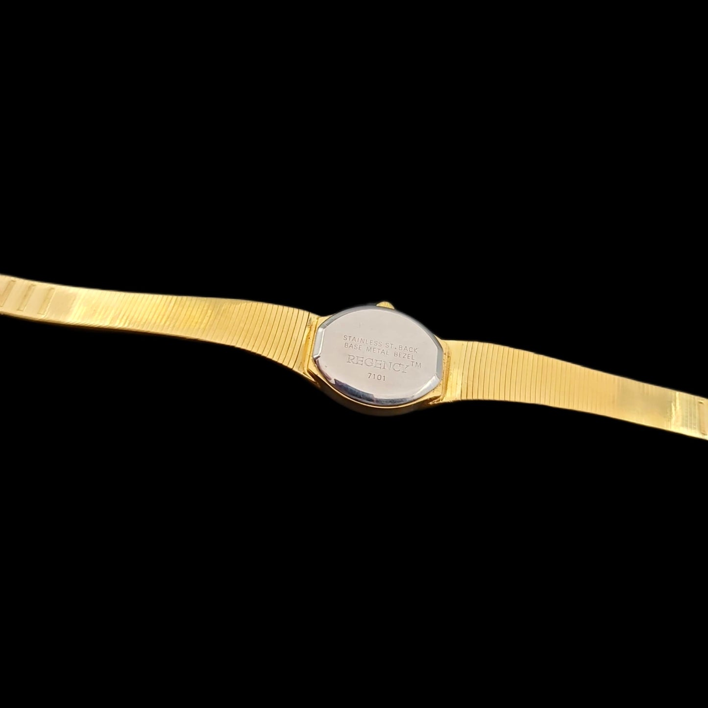 Regency Quartz Ladies Gold Analog Vintage Watch