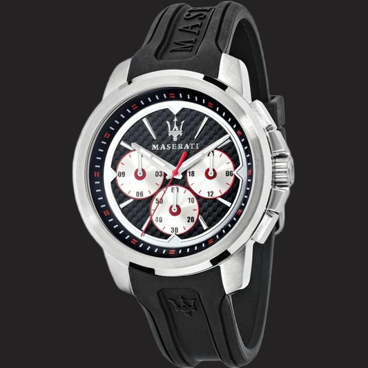 Maserati Sport Sfida Chronograph Quartz Mens Watch With Stop Watch-R8851123001