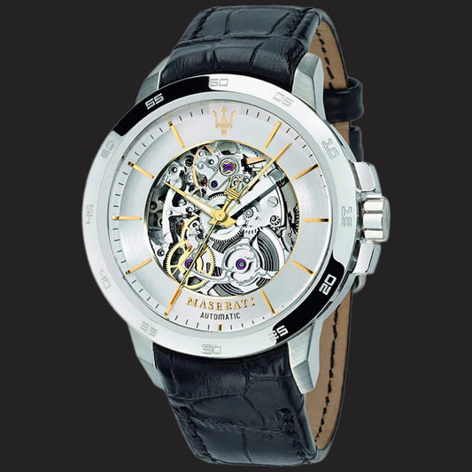 Maserati Ingegno Automatic Mens Watch With Skeleton Dial model R8821119002