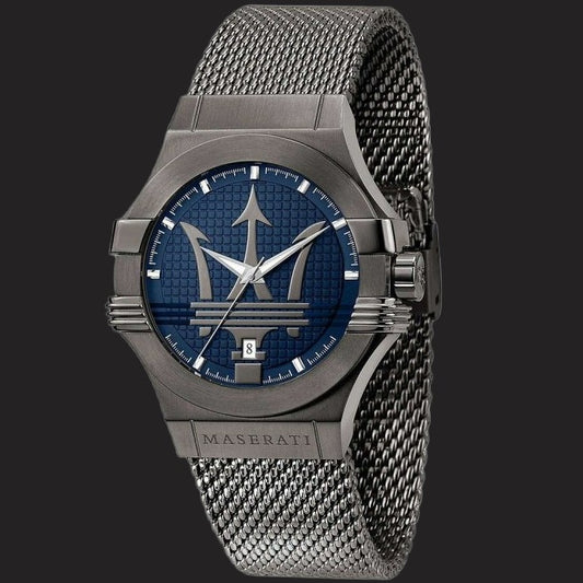 Maserati Potenza Quartz Gunmetal Grey Mens Watch Model #8853108005