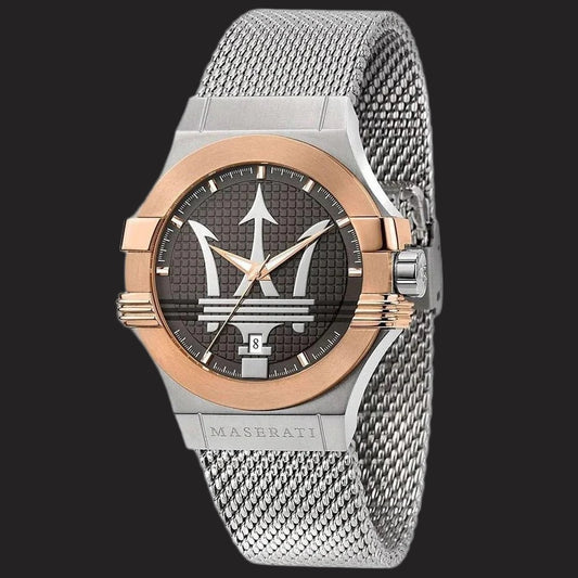 Maserati Potenza Model R8853108007 Quartz Analog Mens Watch With Date Display
