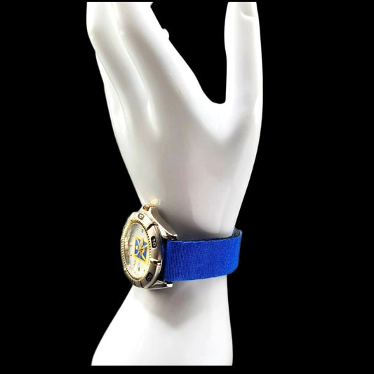 Brand New Old Vintage Sock Kreisler Blue 18mm Sport One Piece Watch Band