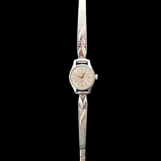 Caravelle by Bulova 17-Jewelled Mechanical Movement Ladies Vintage Watch