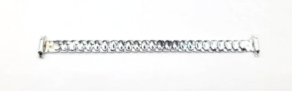 Vintage Watch Band-10mm Stainless Steel Ladies Expansion Band