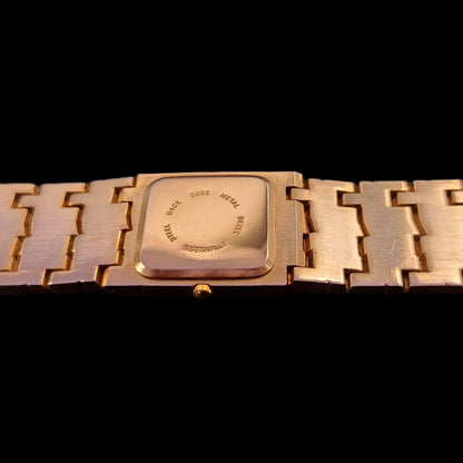 Collezio Large Sized Analog Quartz Mens Dress Watch