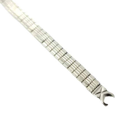 Vintage Ring Type Stainless Steel Ladies Expansion Watch Replacement Band