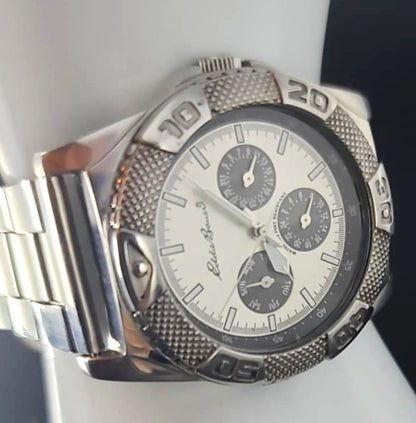 Eddie Bauer Vintage Mens Sport 3 Eye Analog Luminous Watch
