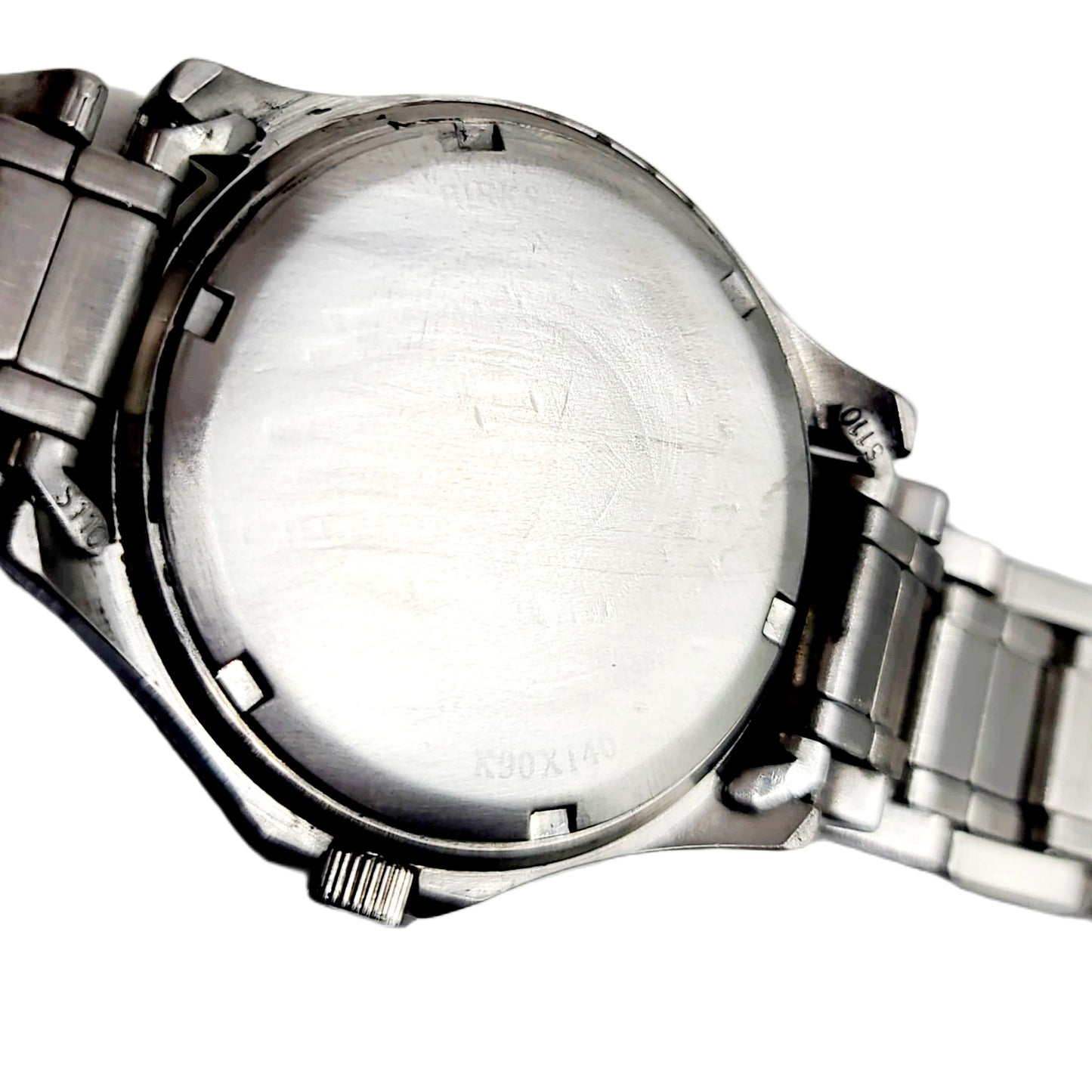Birks Mens Classic Canadian Made Stainless Steel Analog Quartz Watch With Date Display