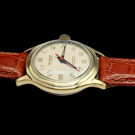 Delaware Wind Up Mechanical 17-Jewel American Mens Watch