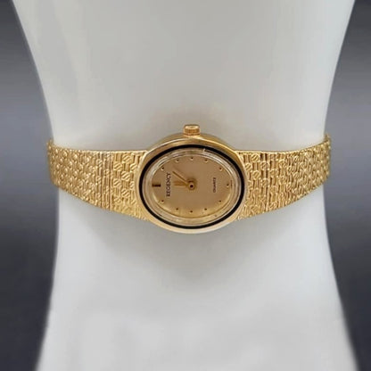 Regency Quartz Ladies Gold Analog Vintage Watch