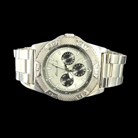 Eddie Bauer Vintage Mens Sport 3 Eye Analog Luminous Watch
