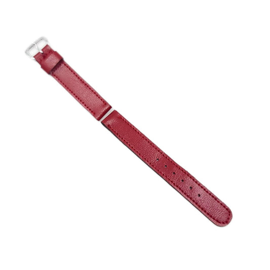 New Red Leather Retro Watch Band for 13mm Watch Lugs Ladies or Children