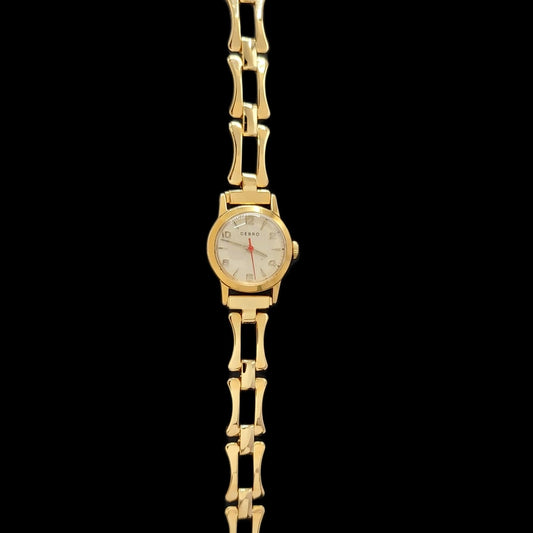 Debro Swiss Vintage Ladies Jewelled Mechanical Watch