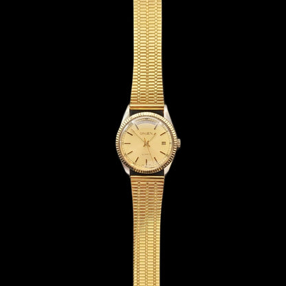 Gruen Swiss Mens Quartz Analog Watch With Date & Date Displays
