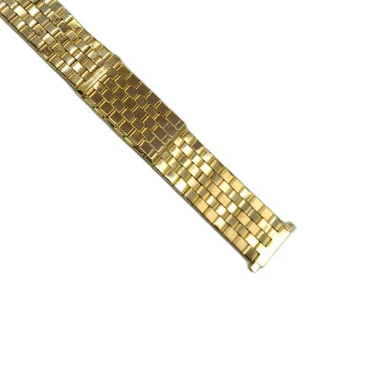 New Old Stock Unused Flex On 18mm Watch Band in Gold