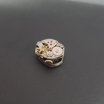 Caravelle by Bulova Diamond Mechanical Vintage Watch