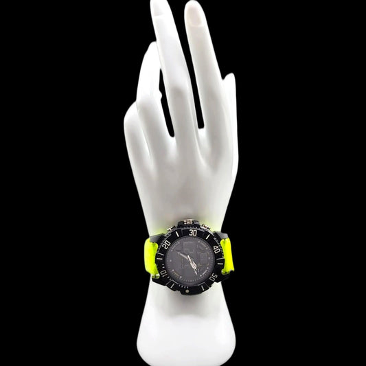 Vintage Velcro Sport One Piece Yellow Watch Bands